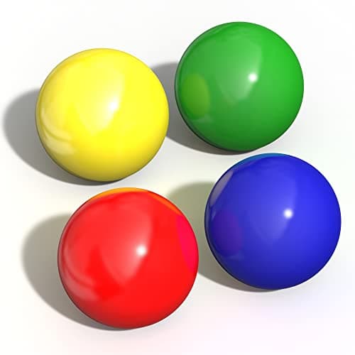 Image of Stress Balls (Pack 4 ) Balls for Kids and Adults Stress, Muscle Focus Improvement, Hand Exercise ,Fidget Toy,Squeez balls Gift for Kids
