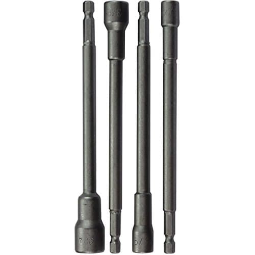 Image of HTS 123S6 4 Pc 6" Magnetic Nut Driver Set