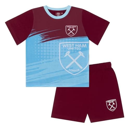 Image of West Ham United F.C. Short Pyjamas 7-8 years 128cm Blue