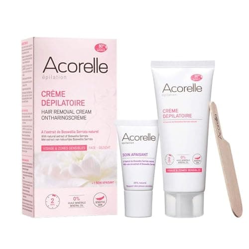 Image of Acorelle Hair Removal Cream for Face & Sensitive Area - New
