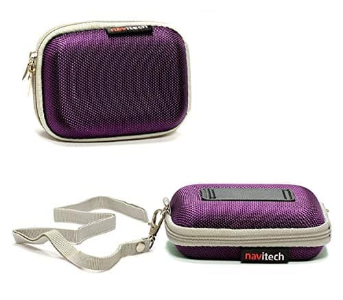 Image of Navitech Purple EVA Protective Earphone Case Compatible with The Beyerdynamic Beat Byrd/Soul Byrd/Blue Byrd/Blue Byrd ANC