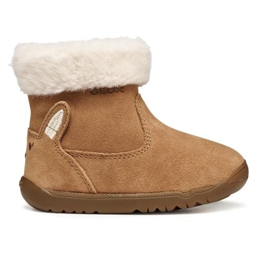 Image of Geox Baby B Macchia Girl First Steps Whisky, 18 EU