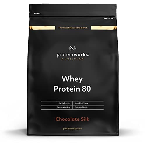 Image of Protein Works - Whey Protein 80 (Concentrate), Low Calorie Protein Shake, Whey Protein Shake, 16 Shakes, Chocolate Silk, 500g