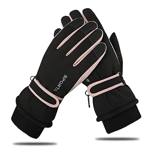 Image of Andiker Ski Gloves Women Windproof Winter Warm Thermal Touchscreen Bike Cycling Gloves Snow Sports Snowboard Riding