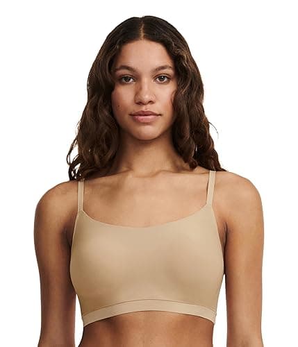 Image of Chantelle Women's, SOFTSTRETCH, Padded Bralette, Women's Invisible Lingerie, Beige (Nude Wu), XS-S
