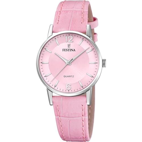 Image of Festina Ladies Stainless Steel Watch with Leather Strap F20691/3