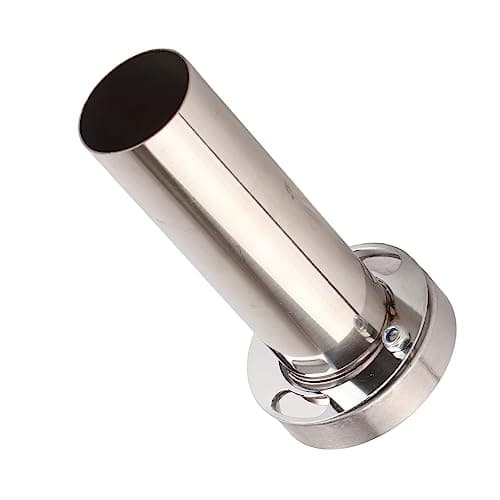 Image of Auto Car Universal Stainless Steel Exhaust Muffler Tip Adjustable Removable Sound Silencer, 3 Sizes(3.5in)
