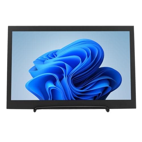 Image of ZDETGU 10inch IPS Portable Monitor, 1024x600 LCD Display with Built in Speakers, HD Multimedia Interface, Wide Viewing Angle for PC Laptop Gaming Devices