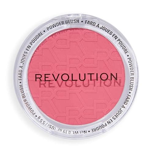Image of Revolution Blusher Reloaded, Airbrush Effect, Buildable Blush, Soft Matte Finish, Vegan & Cruelty-Free, Pink Lady, 7.5g