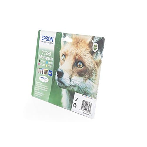 Image of Epson T1285 Multipack of 4 Colour Ink Cartridges 4 x (3.5ml)