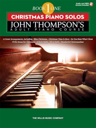 Image of John Thompson's Adult Piano Course: Christmas Piano Solos Book 1 (Includes Online Access Code)