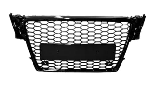 Image of Compatible with A4 B8 8K Pre-Facelift Sport Front Mesh Grill Debadged Grill Gloss