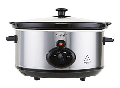Image of Prestige Mechanical Slow Cooker, 3.5 liters, Silver