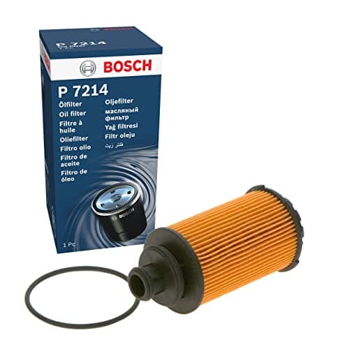 Image of Bosch P7214 Car Oil Filter - Separates Soot and Metal Particles from Engine Oil - Provides Reliable Engine Lubrication