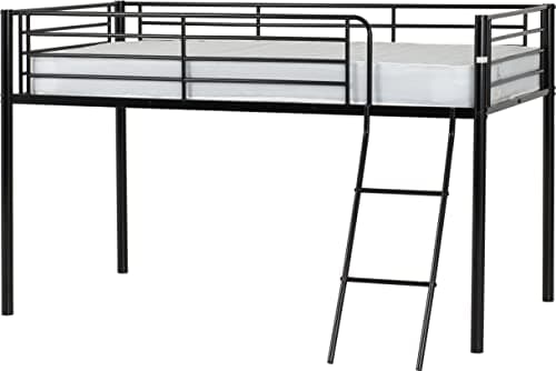 Image of Seconique Kora 3' Single Mid Sleeper Bed in Black