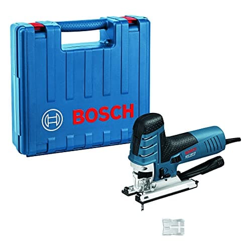 Image of Bosch Professional Corded Jigsaw GST 150 BCE (240V, incl. Hood, Dust Extraction Set, Glide Shoe, Hood, Suction Nozzle, 1 x Jigsaw Blade)