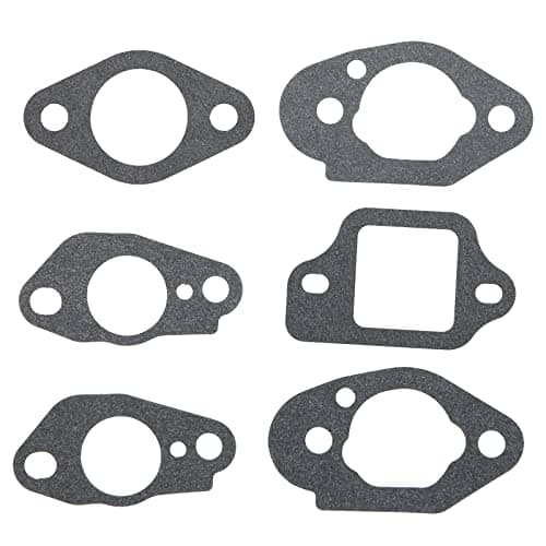 Image of eMagTech 2 Sets(12PCS) Carburettor Gaskets 16221883800 16212ZL8000 16228ZL8000 Compatible with GCV135 GCV160 GCV190 HRB425C HRB475C HRB476C HRB536C Engines