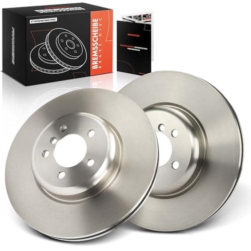 Image of Frankberg Brake Disc Set incl. 2x Discs Front Vented Ø370mm Compatible with 3 Series Touring F31 4 Gran Coupe F36 3 Series F30 F80 Replace# 34106797606