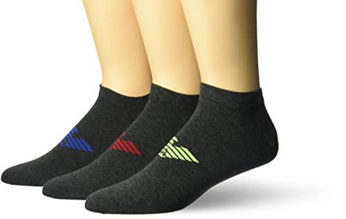 Image of Emporio Armani Men's Plain Cotton 3pack Ankle Socks - grey - S