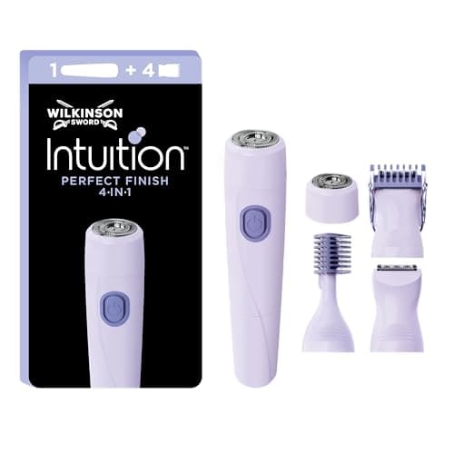 Image of Wilkinson Sword Intuition Perfect Finish 4-in-1 Styler and Trimmer for Women Multi-Zone Hair Removal 7 attachments included