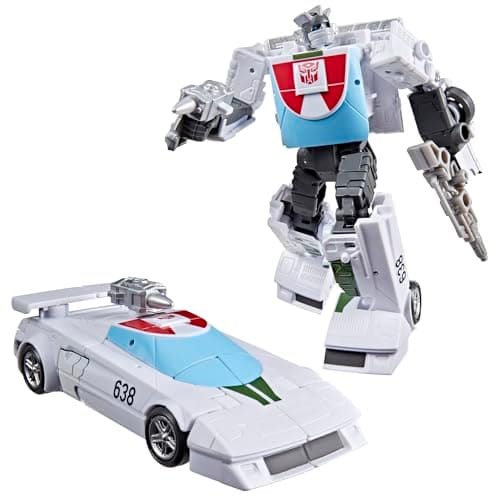 Image of Transformers Studio Series The The Movie Wheeljack, Deluxe Class 12.5-cm Converting Action Figure, Robot Toys for Ages 8+