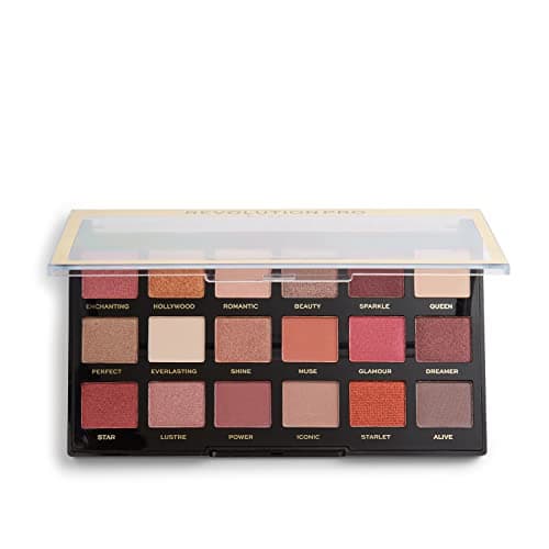 Image of Revolution Beauty London Revolution Pro, Regeneration, Eyeshadow Palette, Iconic Lustre, 18 Shades, 14.4 g