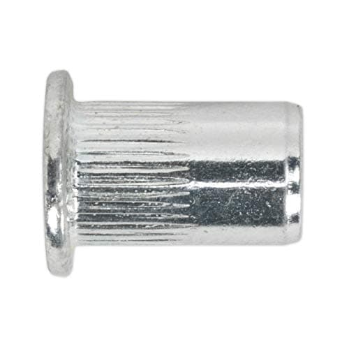 Image of Sealey Tism4 Threaded Insert (Rivet Nut) M4 Splined Pack Of 50