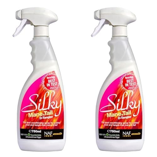 Image of NAF Silky Mane & Tail D-Tangler, 750ml (Pack of 2)