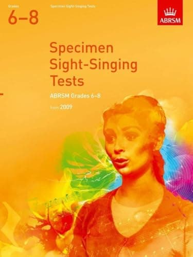 Image of Specimen Sight-Singing Tests, Grades 6-8 (ABRSM Sight-reading)