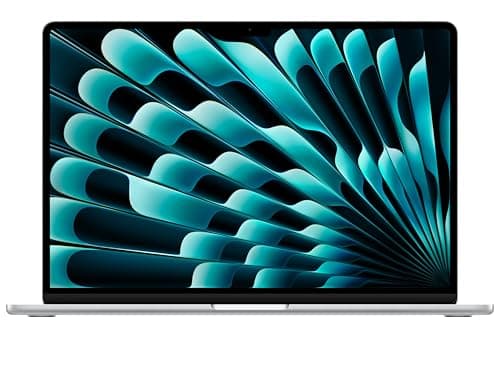 Image of 2024 Apple MacBook Air with Apple M3 Chip with 8CPU & 10GPU (15-inch, 16GB RAM, 256GB SSD Storage) (QWERTY English) Silver (Renewed)