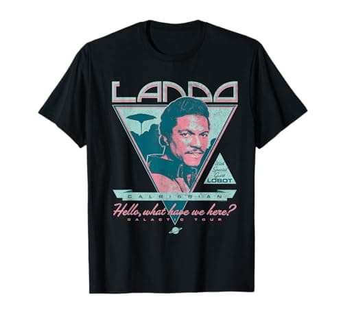 Image of Star Wars Rock Poster Lando T-Shirt