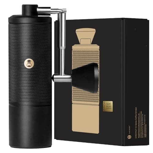 Image of TIMEMORE C5 ESP Pro Manual Coffee Grinder, 0.031mm Precision Adjustment, Anti-Slip Base & Expanded Bean Container, All-Metal Portable Hand Coffee Mill for Espresso/French Press/Pour Over