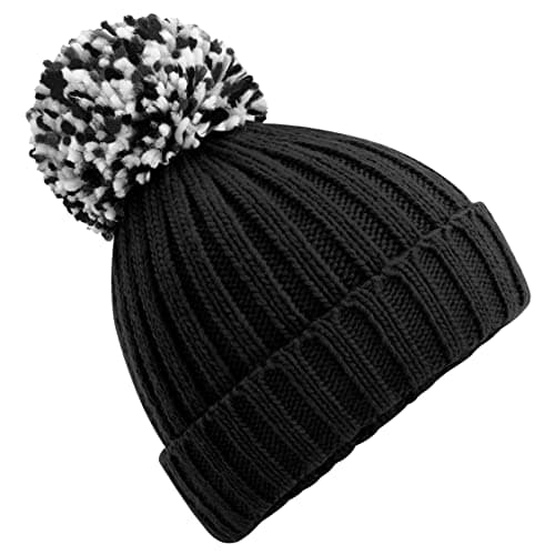 Image of Beechfield - Hygge Beanie - Stylish Cuffed Design - Black