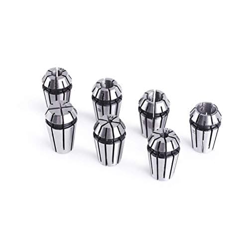 Image of SainSmart Genmitsu 7Pcs ER11 Spring Collet Set for CNC Engraving Milling Lathe Tool 1.0mm-7.0mm