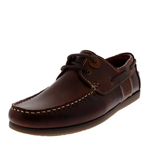 Image of Barbour Mens Bedlington Tobacco Chelsea Leather Casual Winter Ankle Boot - Mahogany - 11