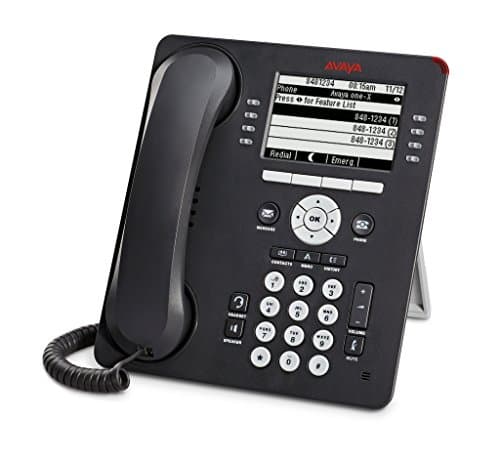 Image of Avaya 9641G Desk Phone - Black