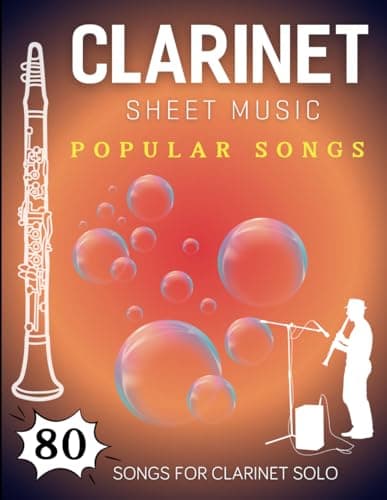 Image of Clarinet Sheet Music Popular Songs: 80 Songs For Clarinet Solo