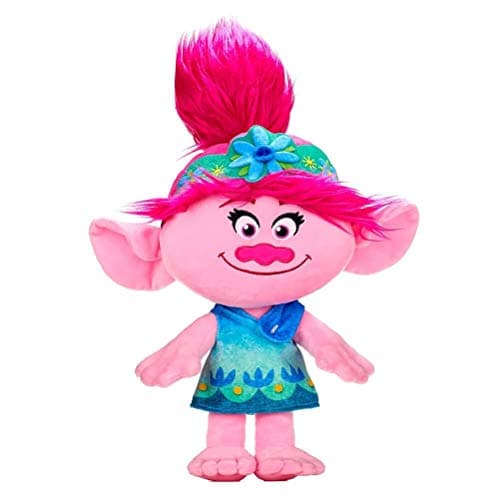 Image of Posh Paws 37449 Trolls World Tour Poppy Soft Toy 46cm (18 inches), Multi color