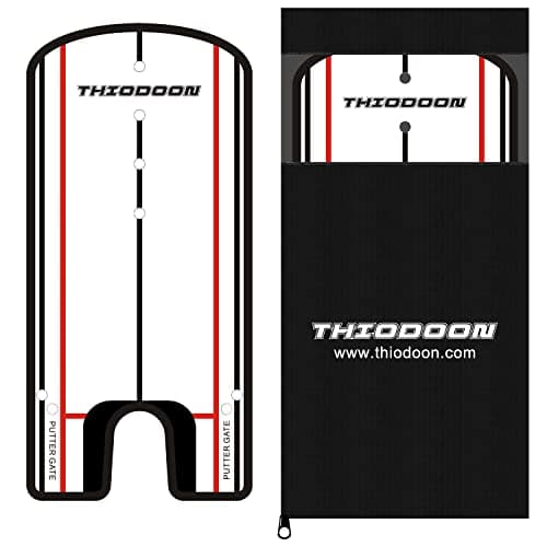 Image of THIODOON Golf Putting Mirror - Putter Line Alignment Mirror for Putting Practice - 30 x 15 CM