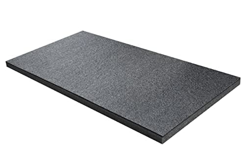 Image of Shadow Foam Medium Sheet 1000mm x 500mm (Black, 30mm) | Cut & Peel Custom Foam Insert for Tool Box Organisation, Drawer Liners, Flight Cases, DIY Projects & Professional Tool Storage Solutions
