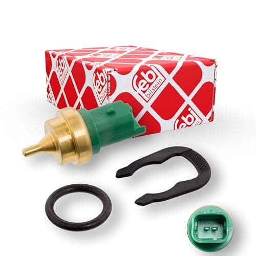 Image of febi bilstein 37173 Coolant Temperature Sensor with seal and retaining spring, pack of one
