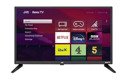 Image of JVC LT-24CR230 Roku TV 24" Smart HD Ready HDR LED TV