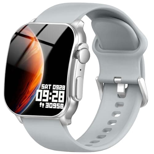 Image of Smart Watch for Men Women Answer/Make Call, 2.01" AMOLED Curved Fitness Watch with Heart Rate/Sleep/Stress Monitor, 2026 New Smartwatch with 110+ Sport Modes, IP68 Activity Tracker for Android iOS