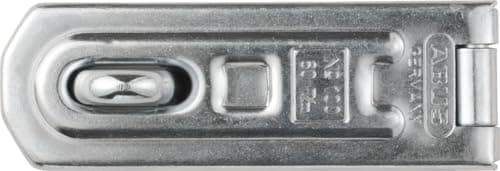 Image of ABUS Hasp and Staple 100/60 - Device for Padlocks - for Smashing Doors - ABUS Security Level 4 - Silver