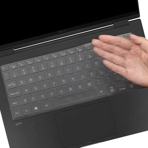 Image of Keyboard Cover for LG Gram 14 14Z90S 14T90S 14Z90P 14Z90Q 14Z90RS 14Z90R-K Keyboard Skin Protector LG Gram 14 Keyboard Accesseries (Not Fit Gram 14Z90N 14T90N 14Z990) -TPU