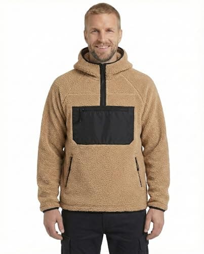 Image of Brandit Teddy Fleece Work Jumper 15Y. *Limited Edition*, Colour: Camel, Size: M, camel, M