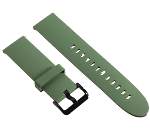 Image of Panda Bobo for Reflex Active Series 18 Silicone Replacement Watch Band Strap (Army Green)