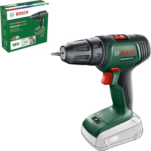 Image of Bosch Home and Garden Cordless Drill UniversalDrill 18V (Without Battery, 18 Volt System, in Carton Packaging)