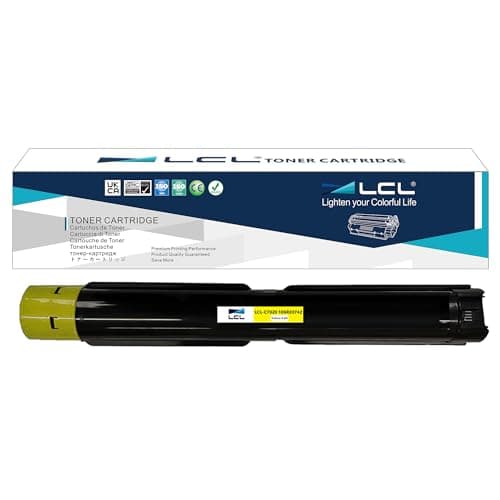 Image of LCL Compatible Toner Cartridge for Xerox Versalink C7020 C7025 C7030 106R03742 Replacement for Xerox Versalink C7020 C7025 C7030 (1PK Yellow)
