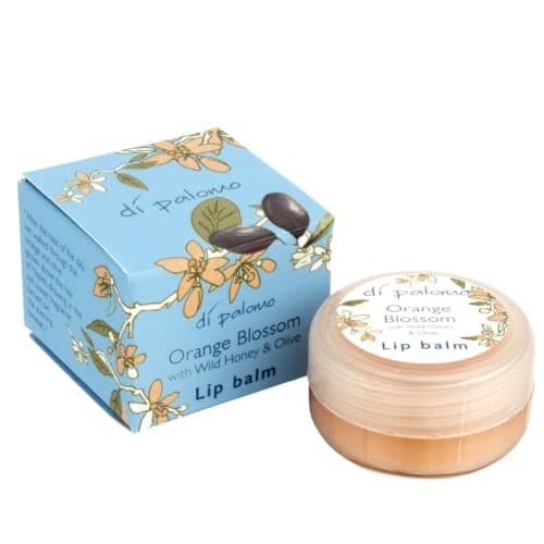 Image of Di Palomo Orange Blossom & Honey Lip Balm 10ml | Moisturising Lip Treatment with Tint | Vaseline Hydrating Lipbalm Care for Dry, Cracked Lips
